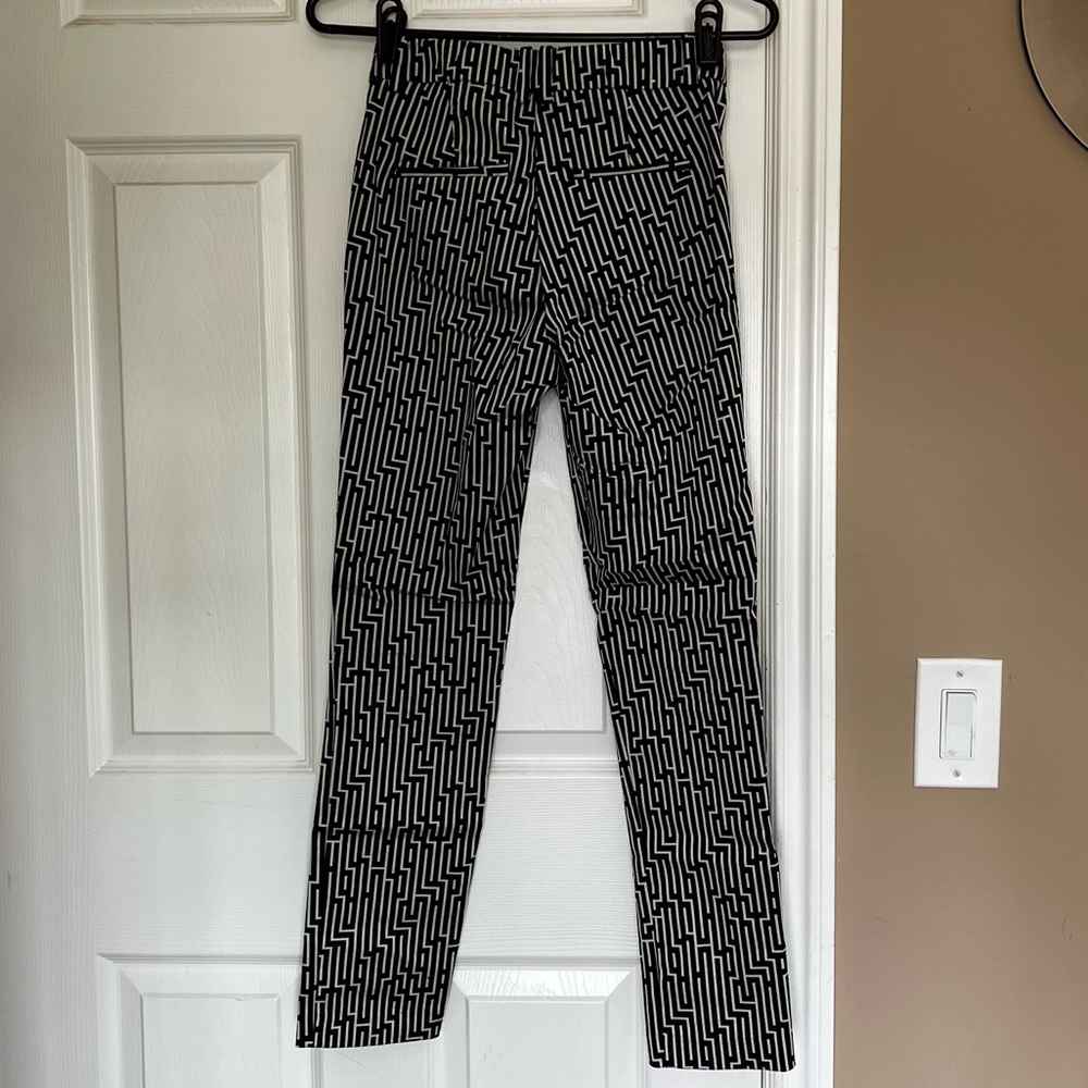 Geometric Patterned Slacks - Picture 2 of 4